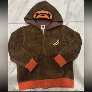 Bape hoodie size120cm